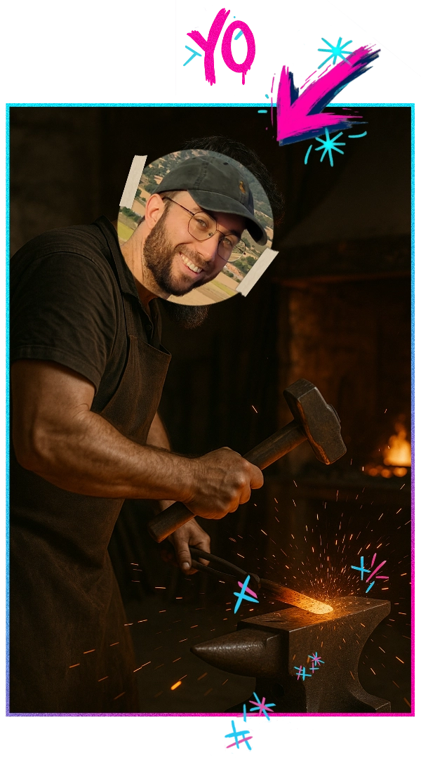 Foto siendo el forjador de frases